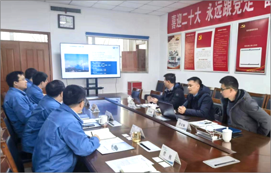 银娱geg优越会数能与山东电工电气集团数字科技有限公司开展业务交流